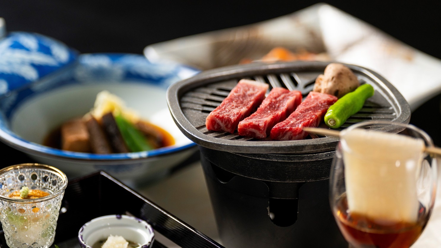 【特選和食会席膳＆飲み放題付／1泊2食付】いか・蟹・鮑！北海道・函館の美味いものを食べ尽くす