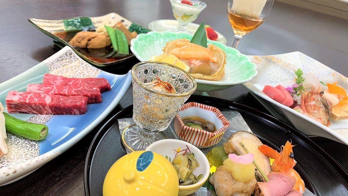 【部屋食／1泊2食付】お部屋食で北海道を味わう旬の和食会席膳を楽しむ！
