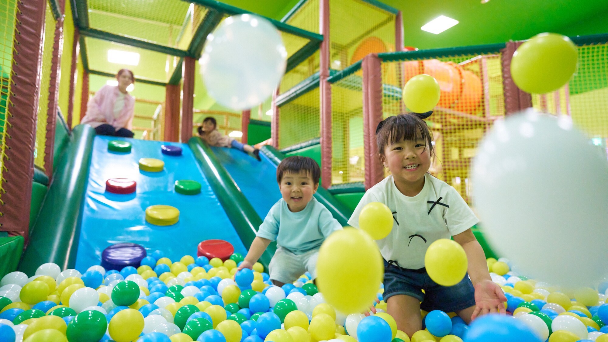 【幼児無料】インドアパーク満喫キッズプラン