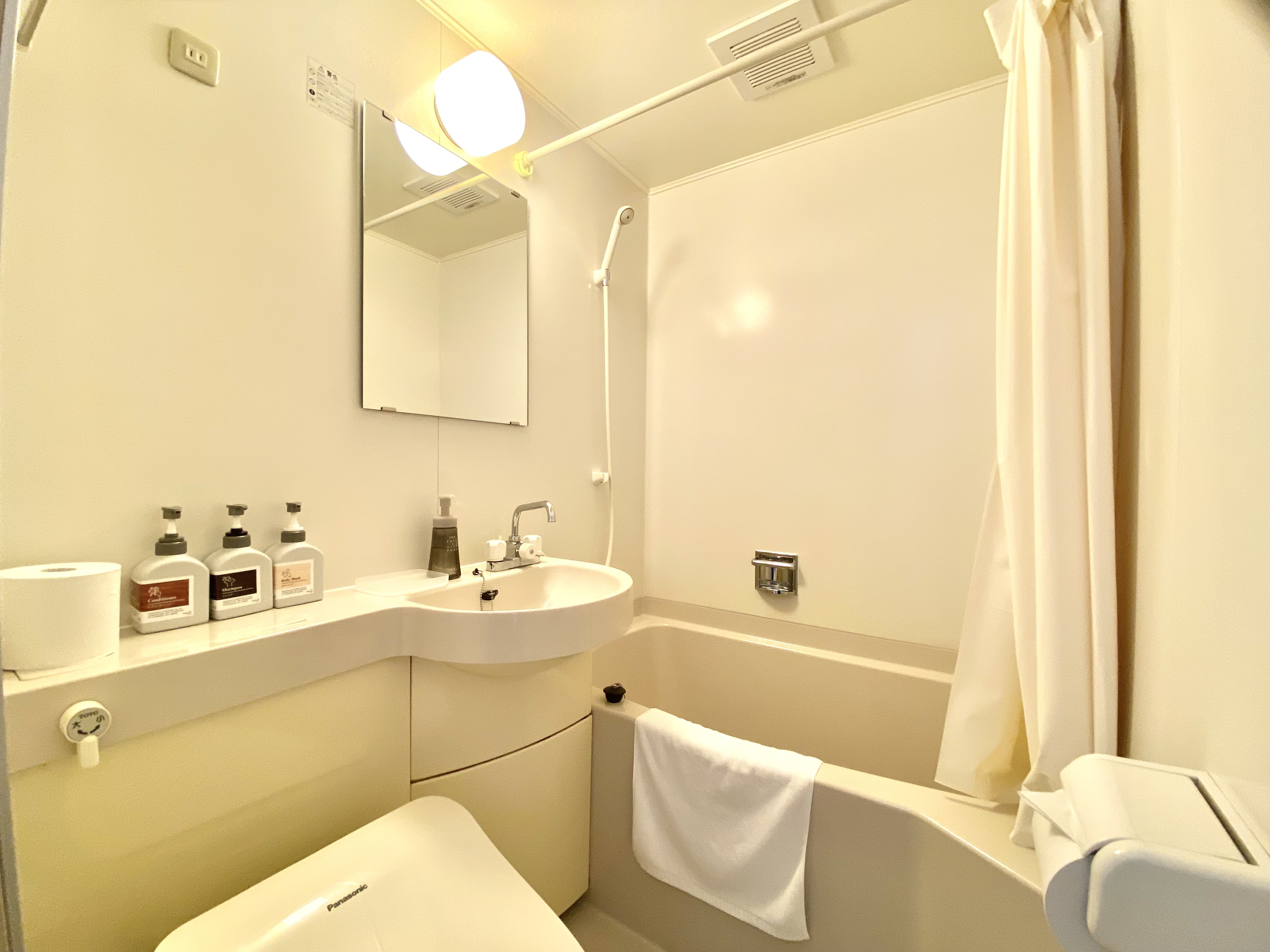 【露天無/禁煙】別館　3点ユニットバストイレ