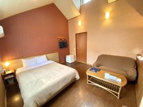 【露天無/喫煙室】本館　バストイレ付 ８畳 洋室(ツインorW）