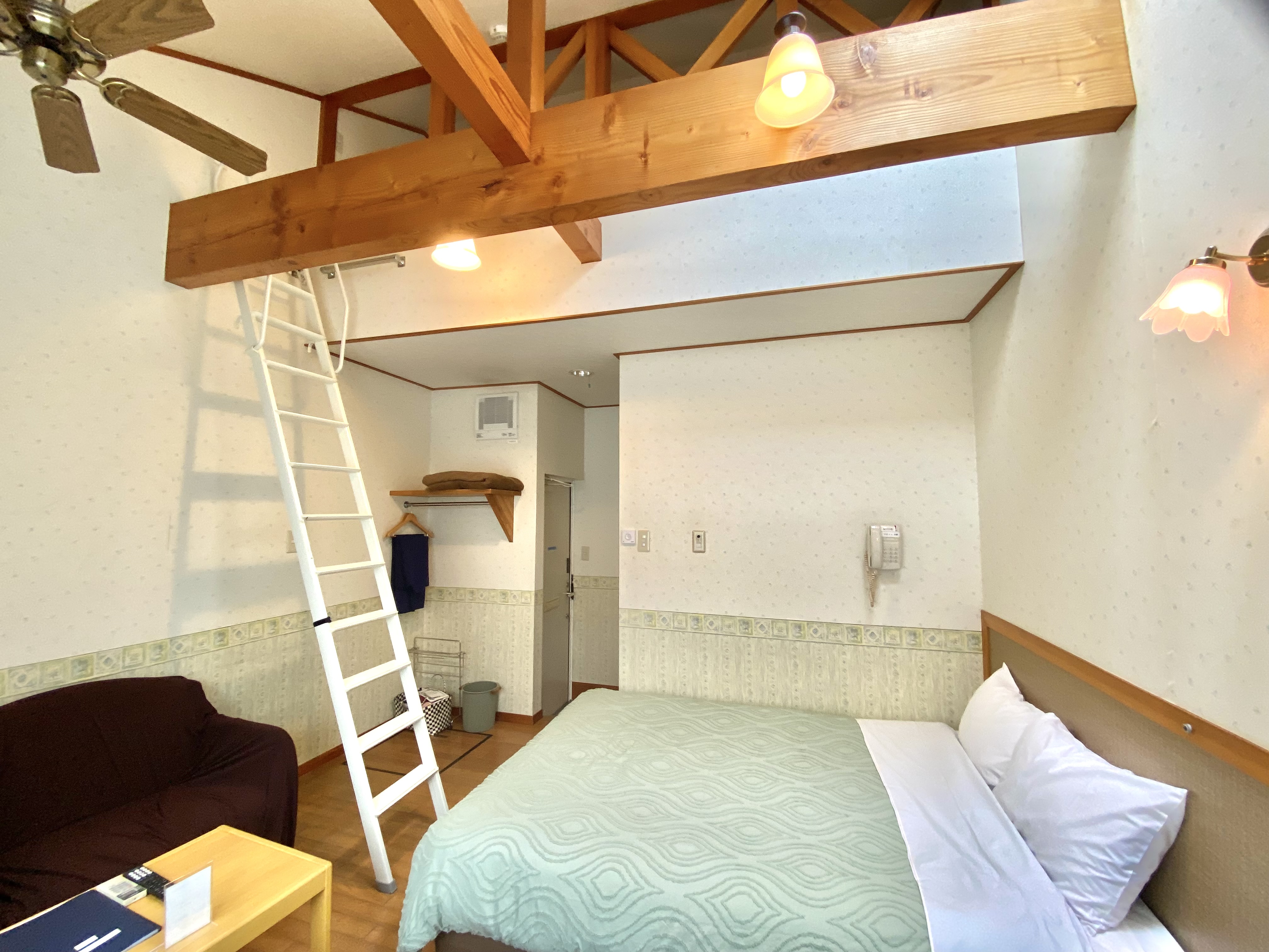 【露天無/禁煙】別館　W＋シングル+ロフトのマルチツイン4～5人