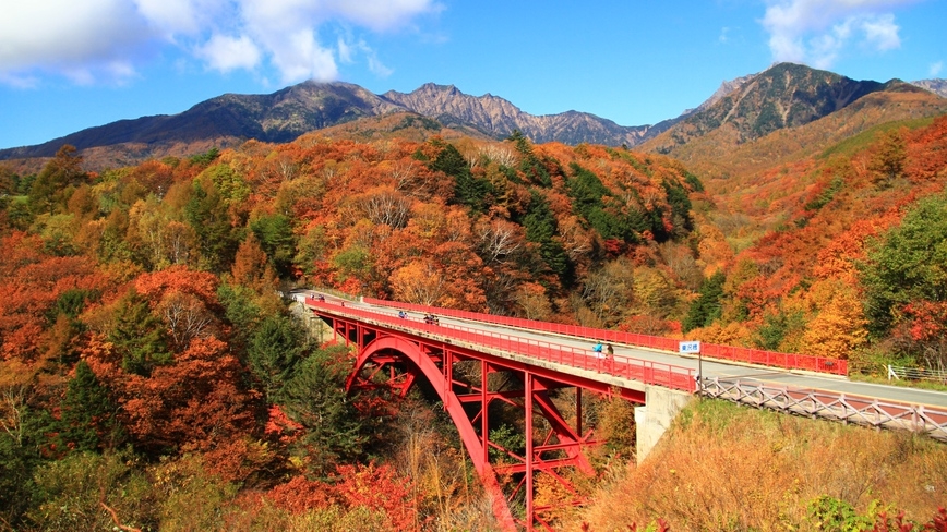 八ヶ岳の紅葉☆大自然と食事どちらも満喫！秋の清里散策《朝食付き》
