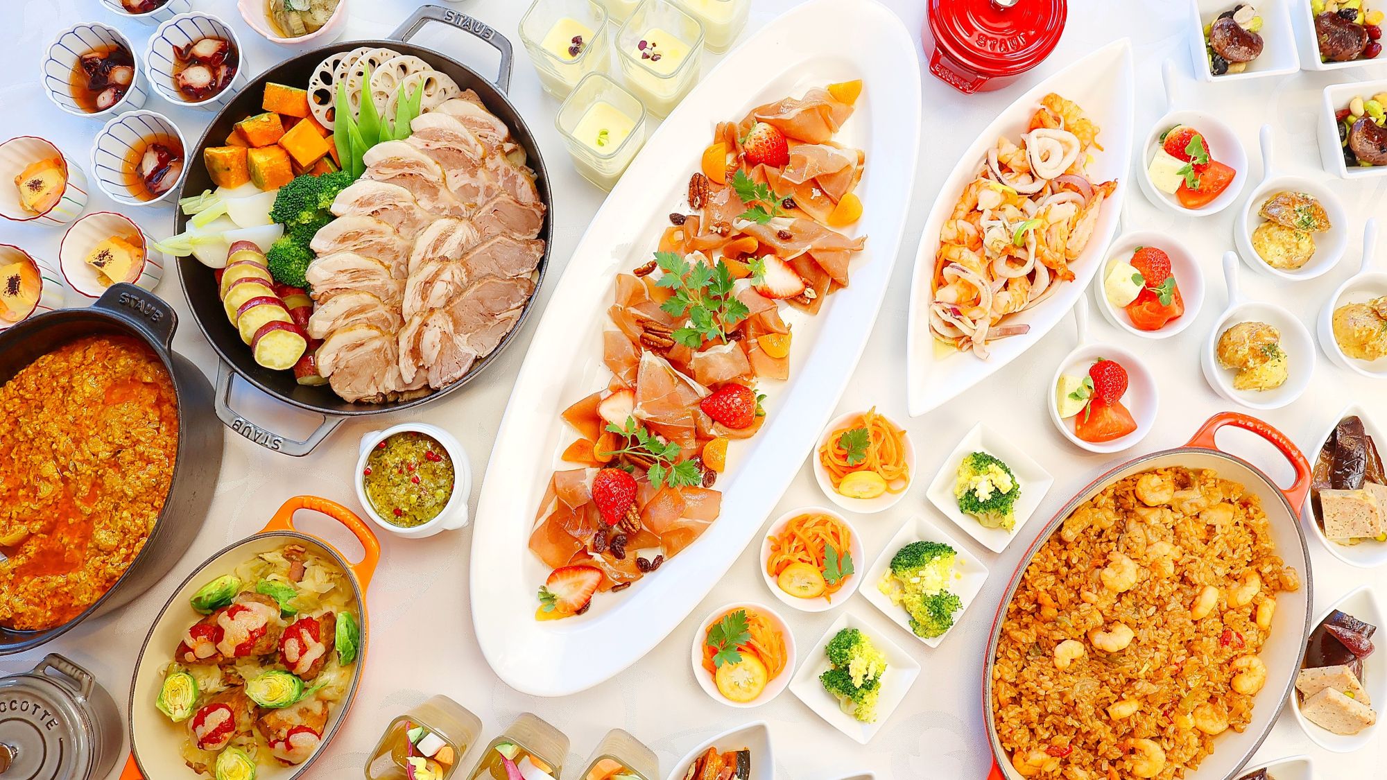 夕食ビュッフェイメージ  