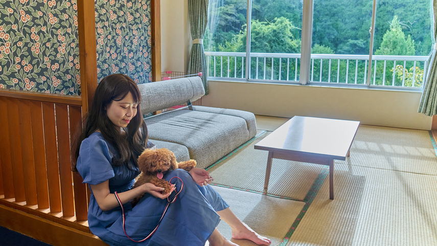 【さき楽30】ペットと一緒に！スタンダードプラン＜迷ったらコレ！＞◆1泊2食付◆