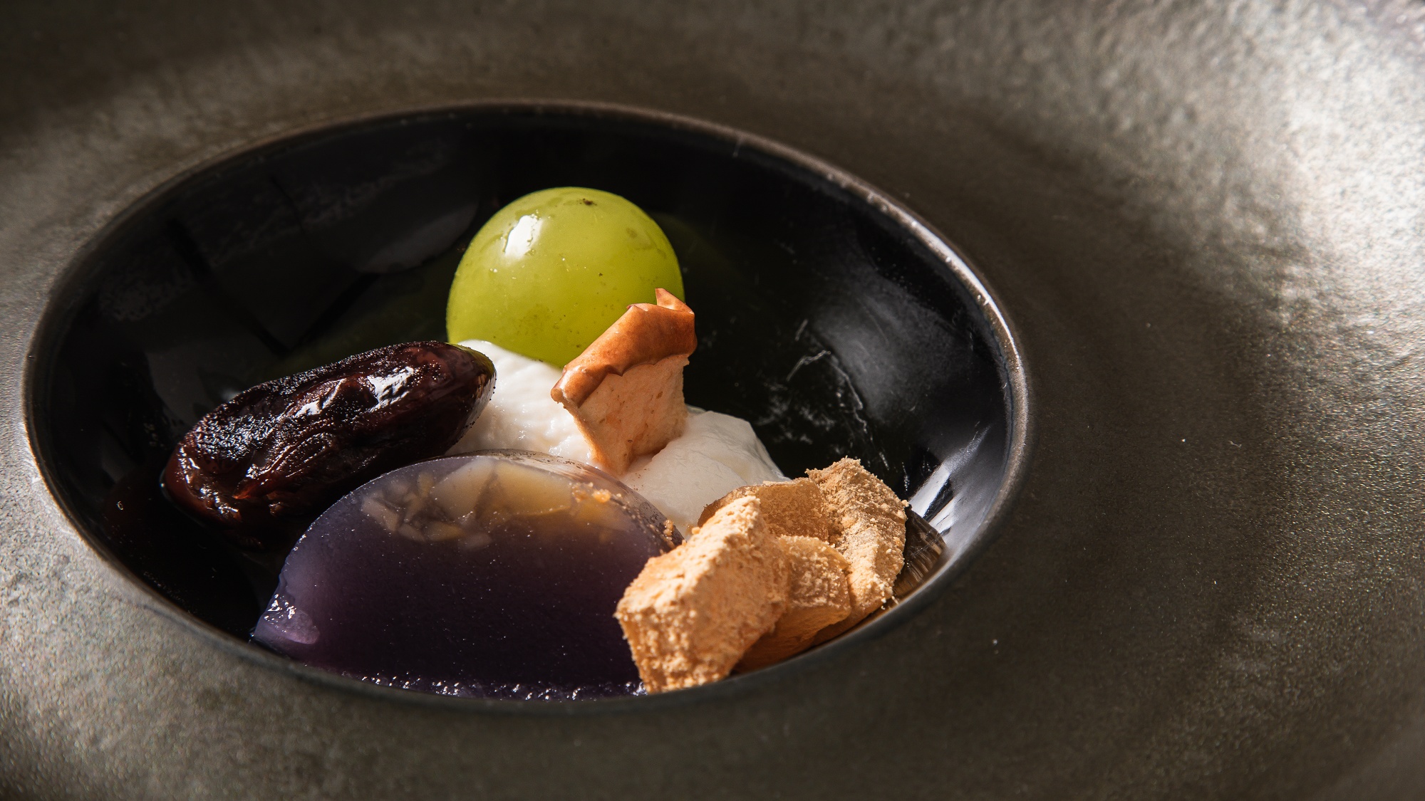 蓼科 山キュイジーヌ◆2025冬＜デザート＞八ヶ岳牛乳を使用した嶺岡豆腐