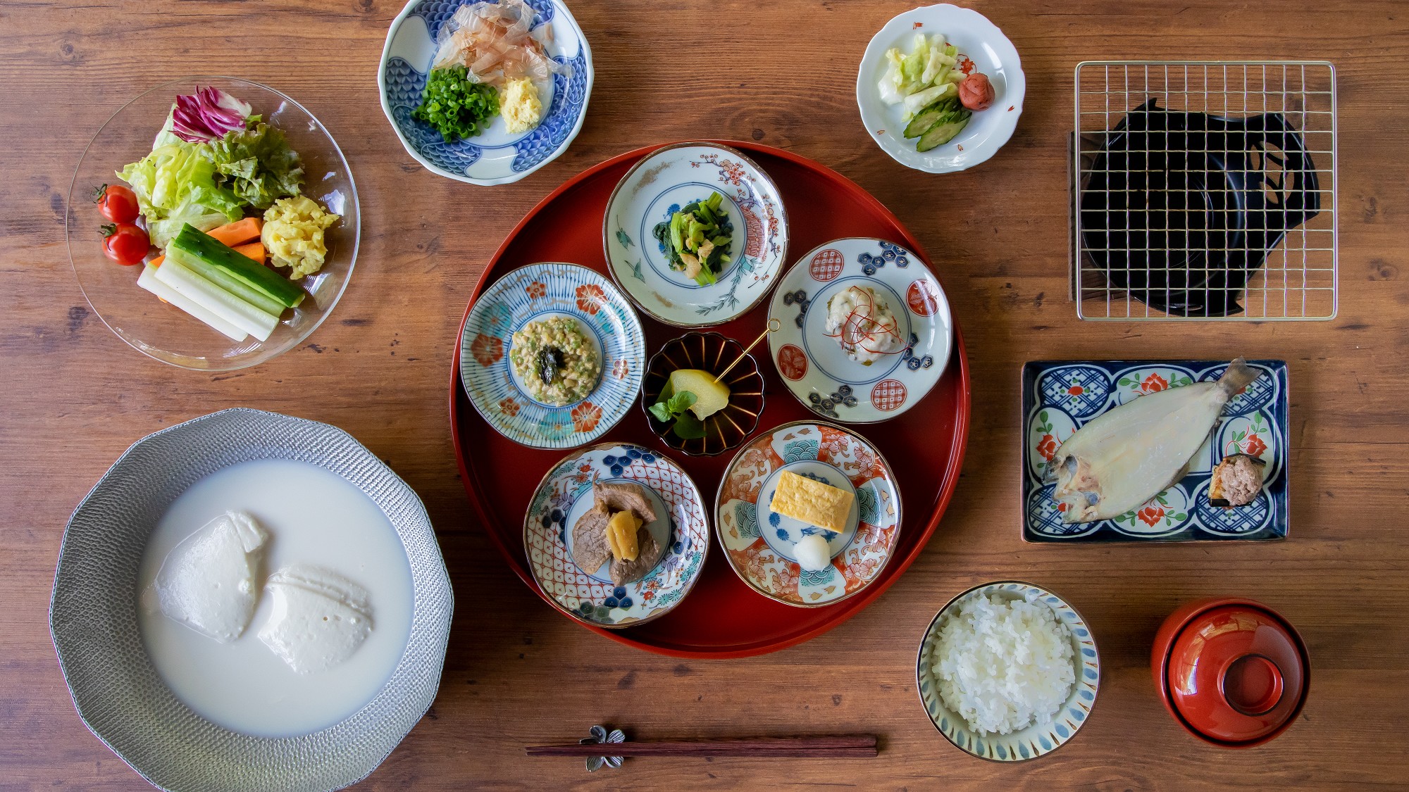 ご朝食 蓼科 山ごはん◆和朝食の「蓼科 山ごはん」をお楽しみください