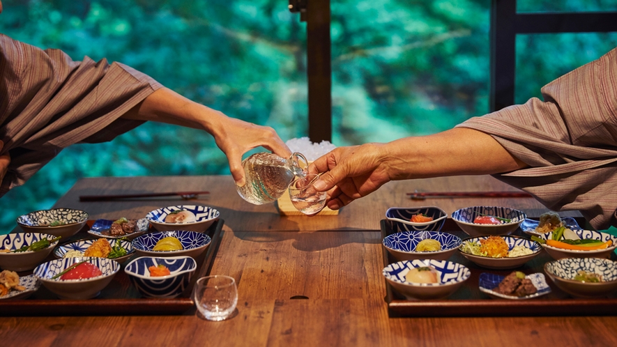 お食事に合わせたお飲み物もご用意しています