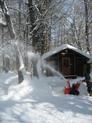 除雪作業