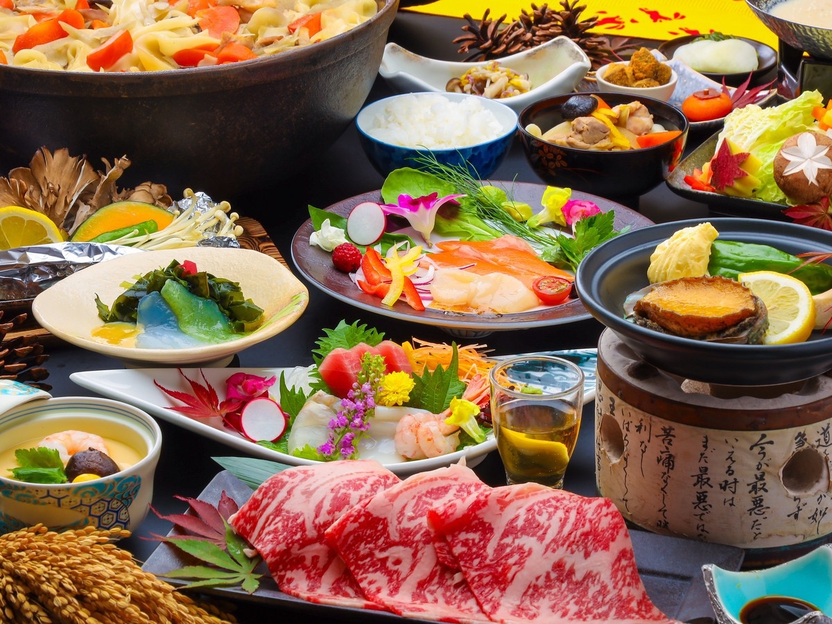【日帰りで満足】上州牛×活き鮑×旬菜の“きむら会席”&温泉とともに過ごす贅沢な夜
