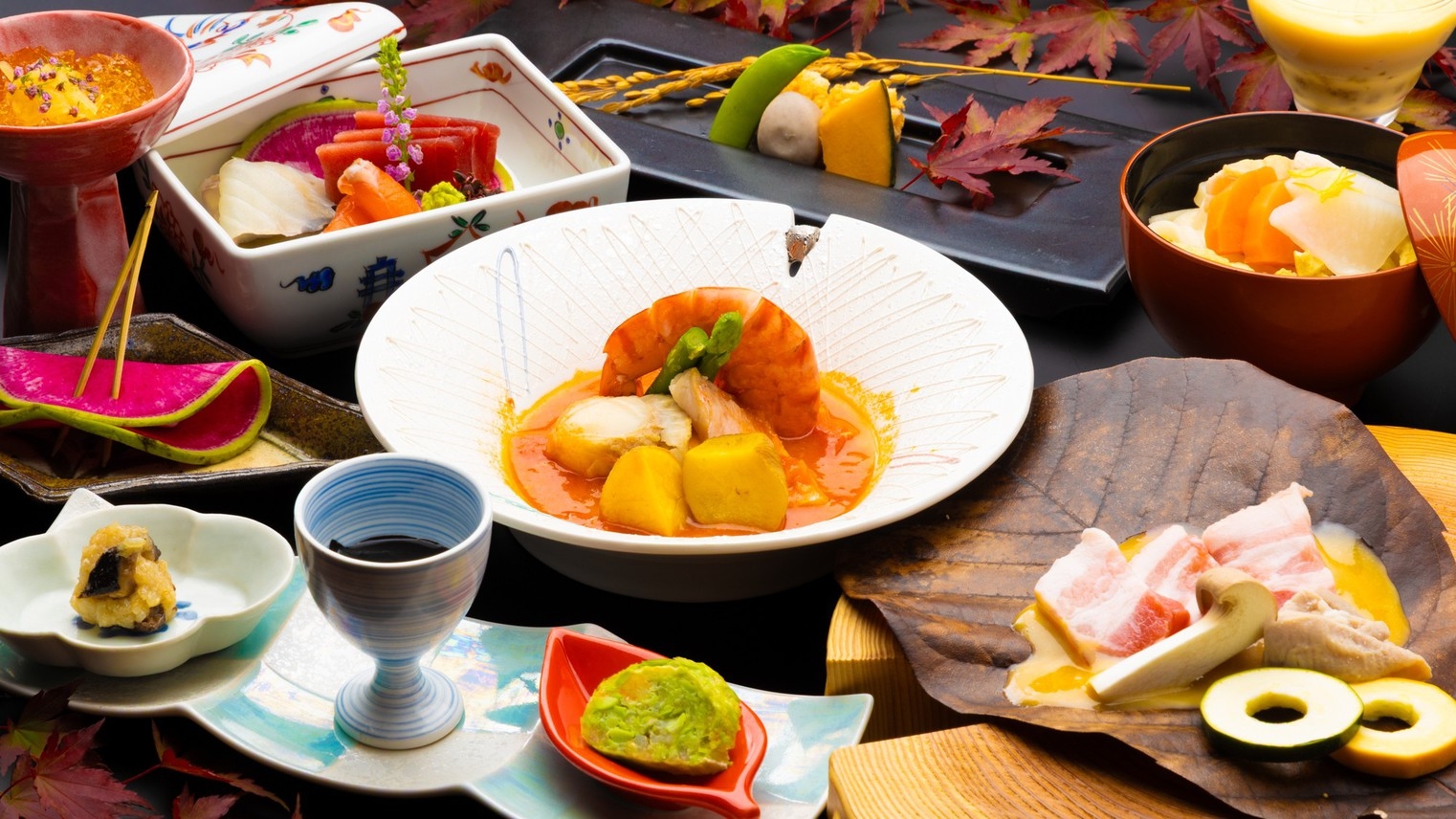 【１万円ポッキリ】10月限定SALE☆ご夕食は上州麦豚会席☆期間限定特別プラン！
