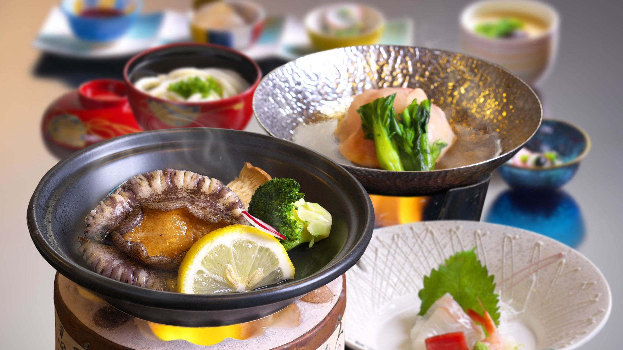 2026.4～　鮑の踊り焼き会席