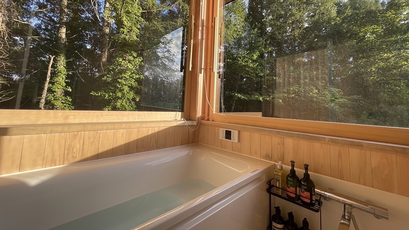 ぺットOK/屋内露天風呂が楽しめる!戸建て新型露天2LDK