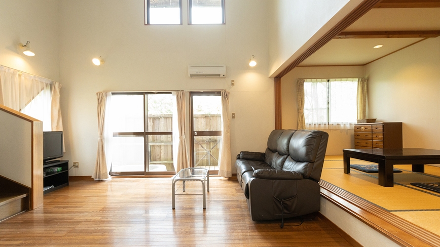 ぺットOK/自然を独り占め!戸建て屋外露天風呂付2LDK