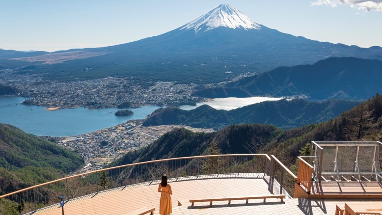 *【 FUJIYAMAツインテラス 】富士山が一望できる人気の絶景スポットが&rdquo;新道峠&rdquo;に新設！