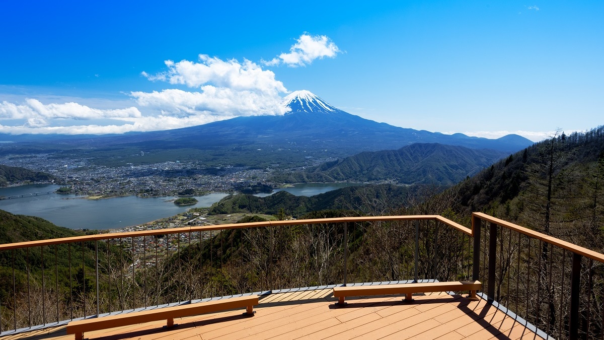 *【 FUJIYAMAツインテラス 】目の前に広がる富士山の大パノラマ