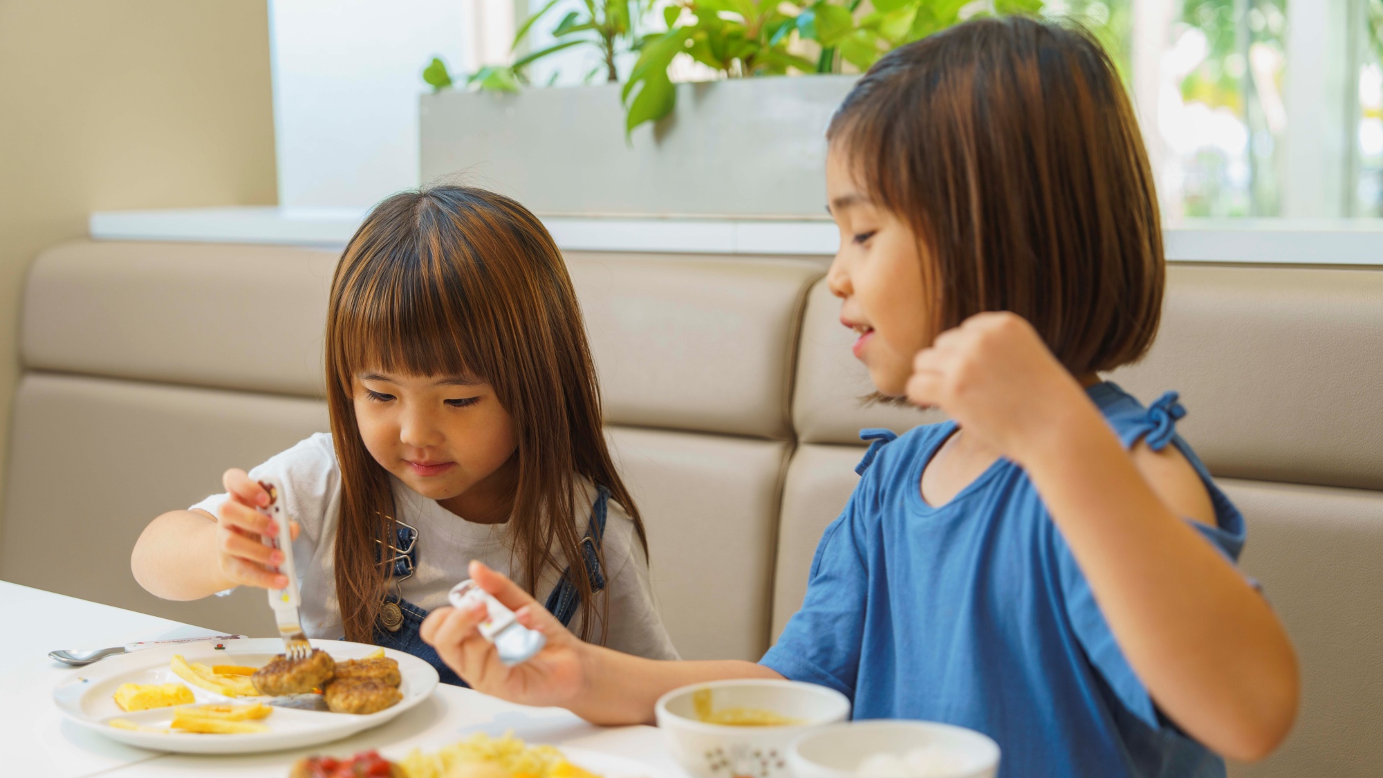 キッズコーナーではお子さまが食べやすいメニューを取り揃えております♪