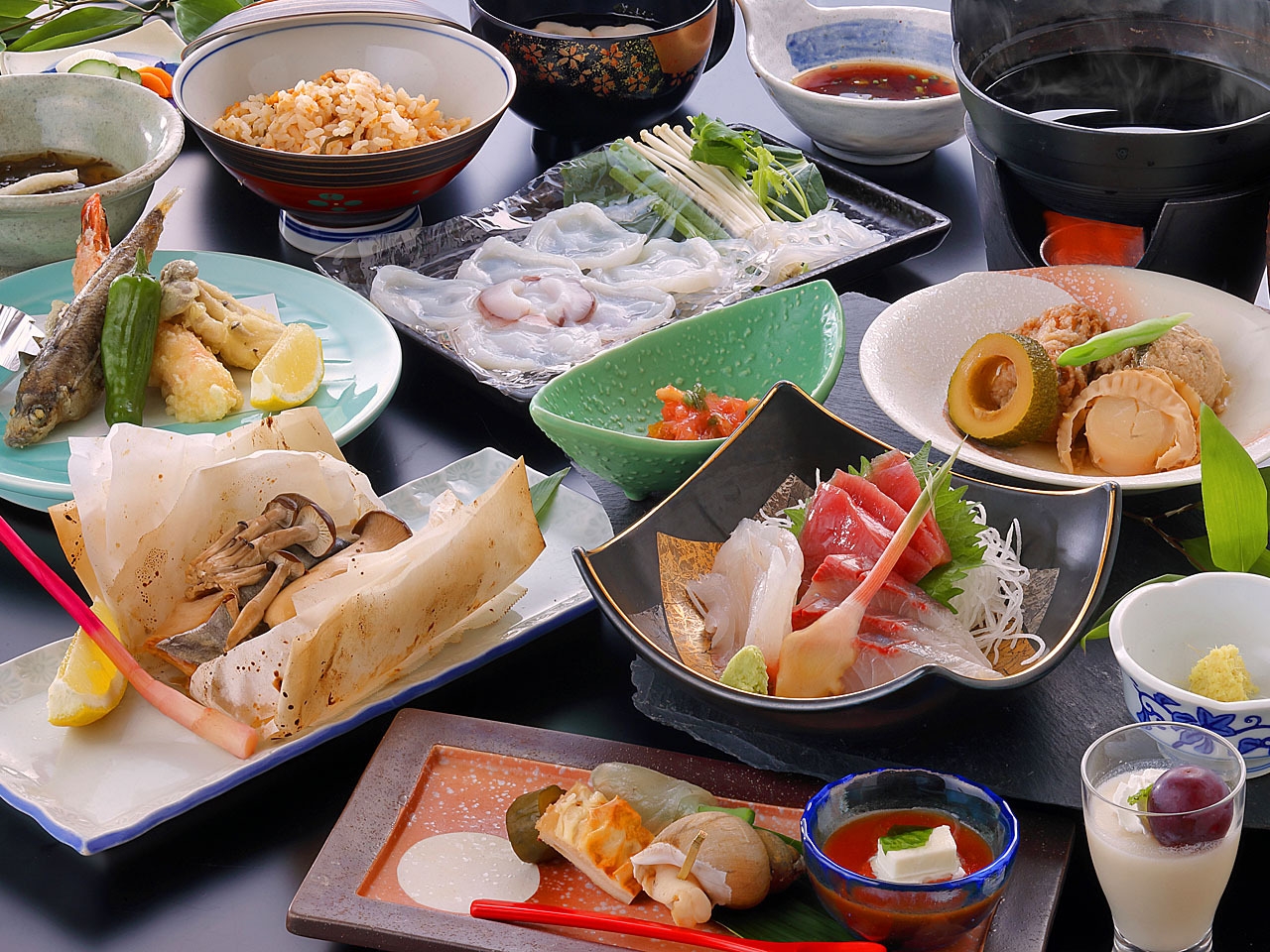 【梅膳　板長おまかせ。季節の海鮮割烹】旬の食材！個室食でお食事！海鮮しゃぶ（4〜10月）めひかり唐揚