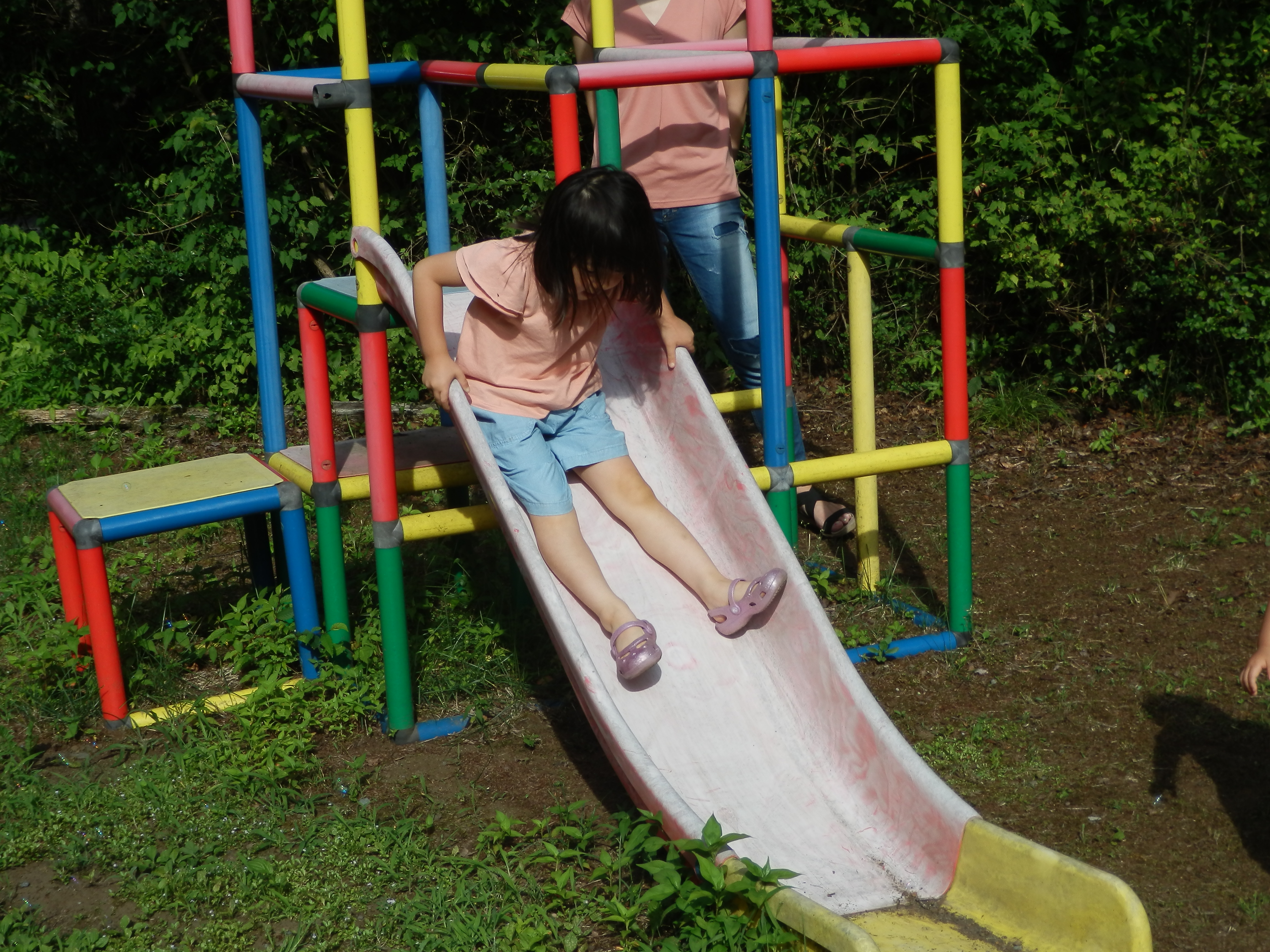 遊び「すべり台」１