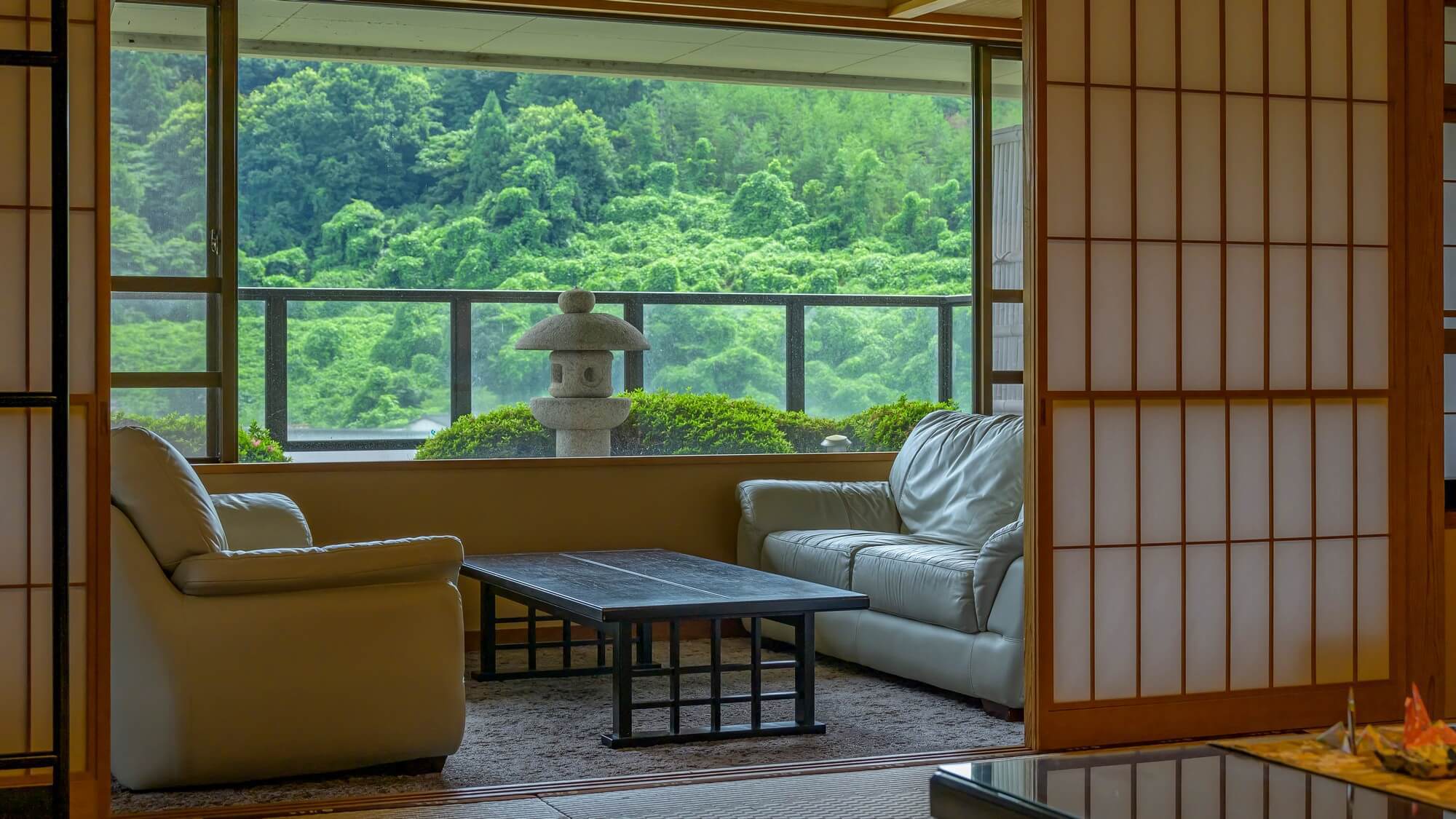 【GENJI香】露天風呂付スイート和洋室　里山ののどかな風景を眺めながら、時を忘れるひとときを