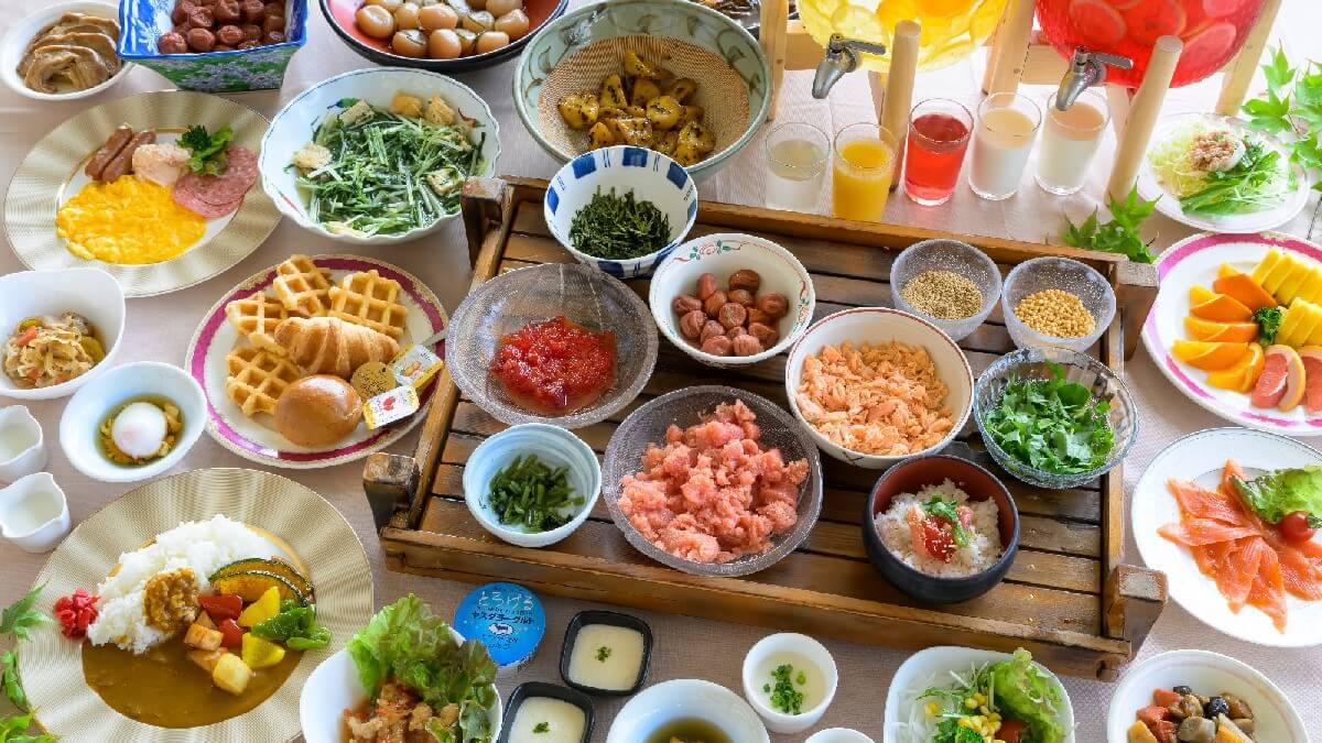 【朝食ビュッフェ】米どころ新潟の美味しい朝ごはん！たくさん食べて、元気にいってらっしゃい！