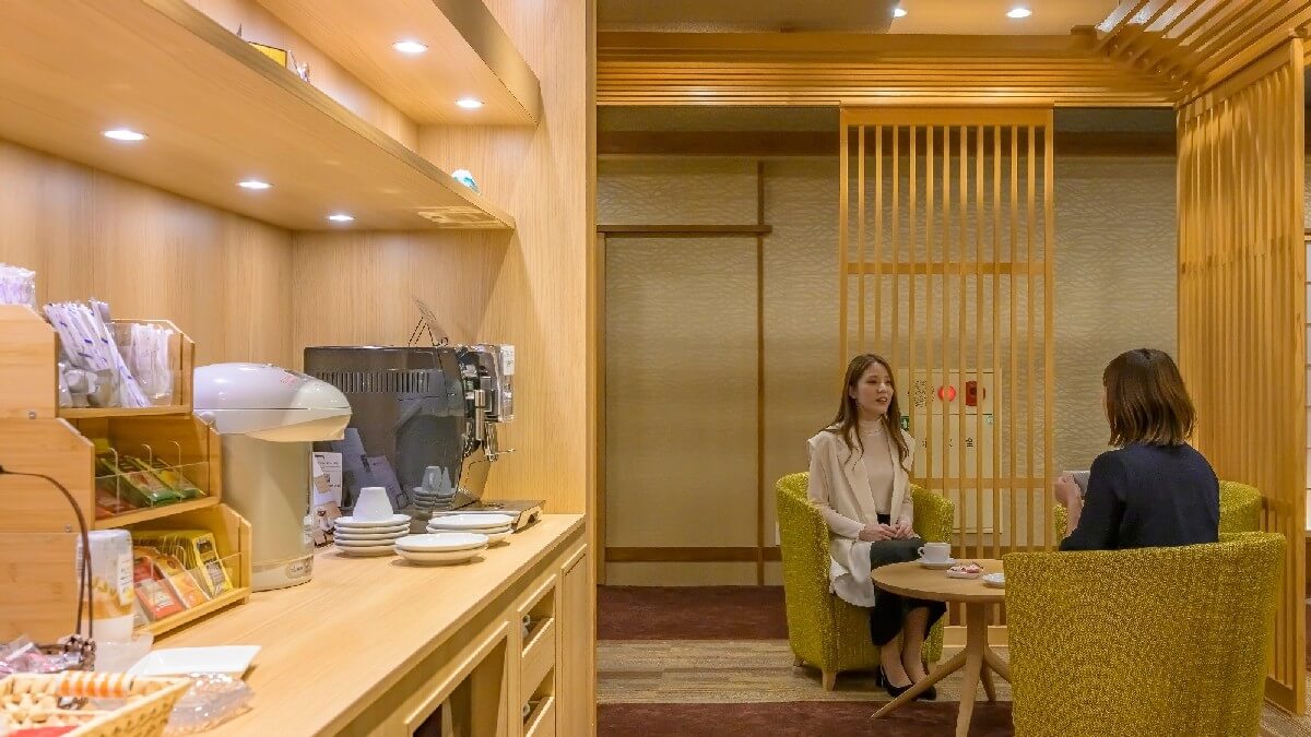 【GENJI香専用ラウンジ】ラグジュアリーフロアにご宿泊の方専用のラウンジです