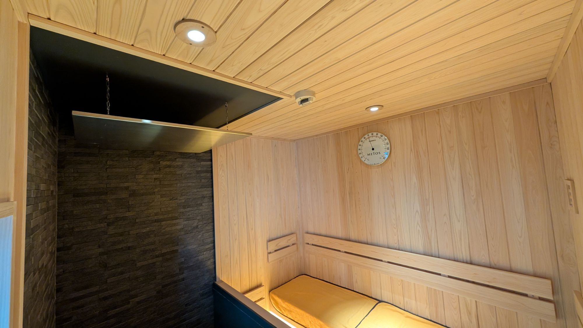 【ドライサウナ】2025年3月1日より新設いたしました。汗を流してととのいのひとときを。