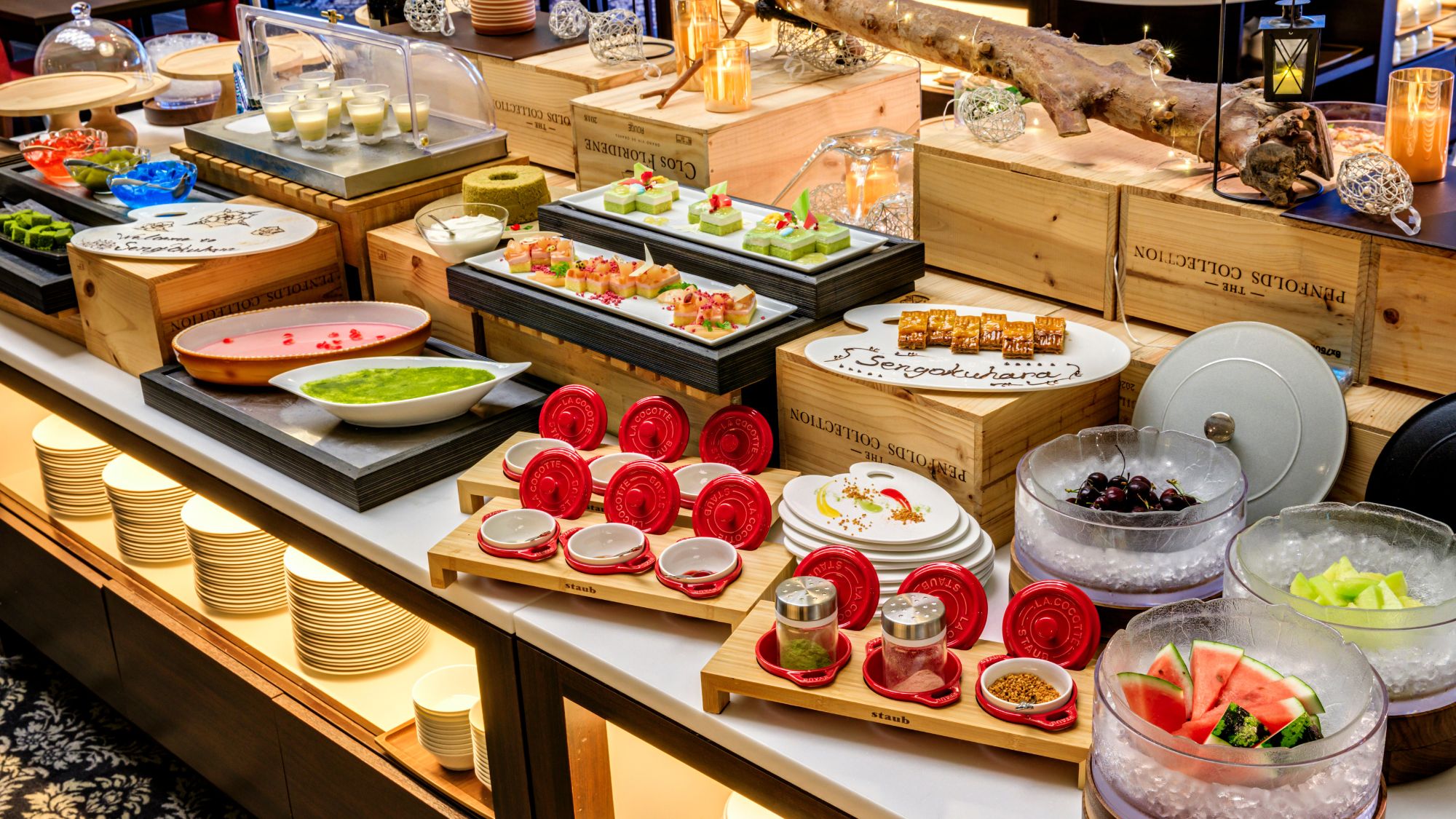 グリル夕食「選べるメインとサイドメニューブッフェ」（デザート）