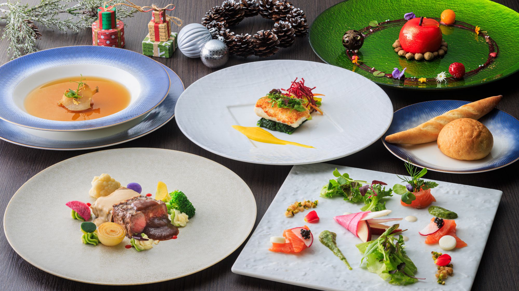 スヴニール【Souvenir】思い出に残るフレンチコースディナー（冬メニュー）