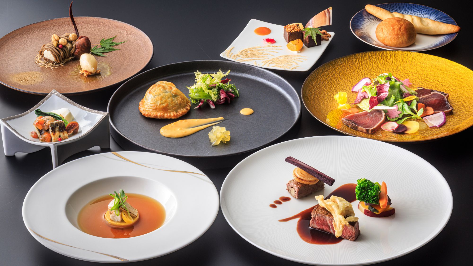 ヴォヤージュ　【Voyage】SDG’ｓ地産地消をテーマにしたコース（秋メニュー）