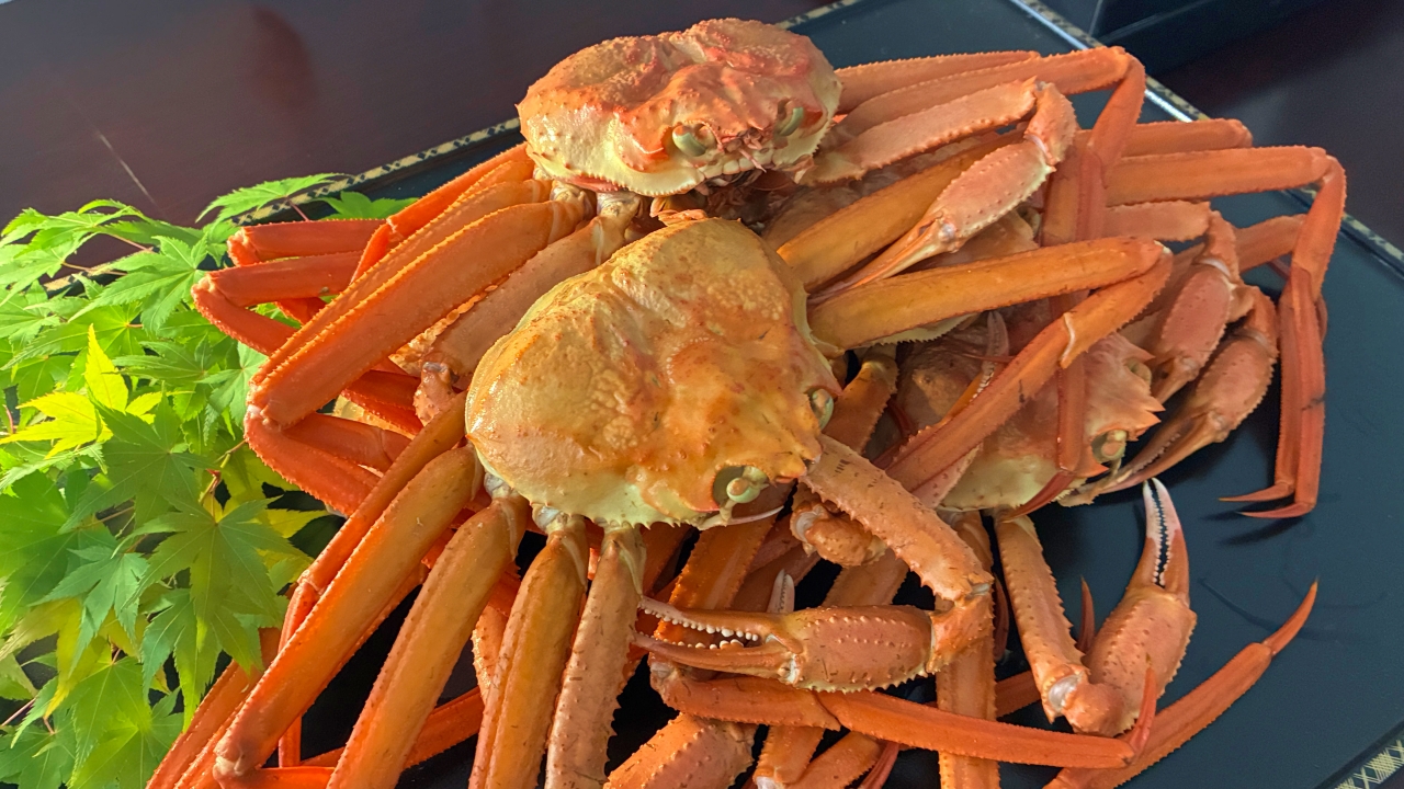 冬の味覚の王様「かに」