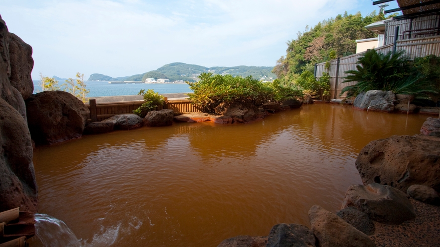 *【湯ノ本温泉】1500年以上の歴史がある壱岐唯一の天然温泉で、鉄分を含んだ赤褐色の温泉が特徴♪
