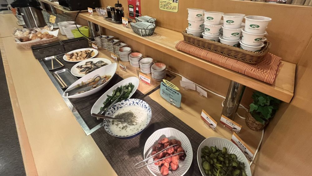 朝食レストランカウンター③