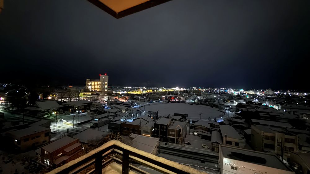 ホテルからの眺望【冬】