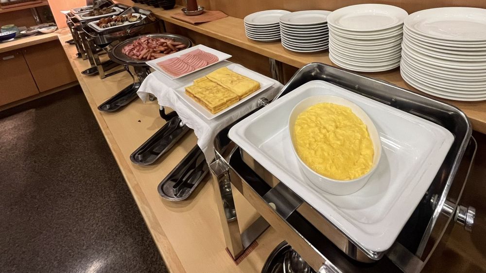 朝食レストランカウンター②