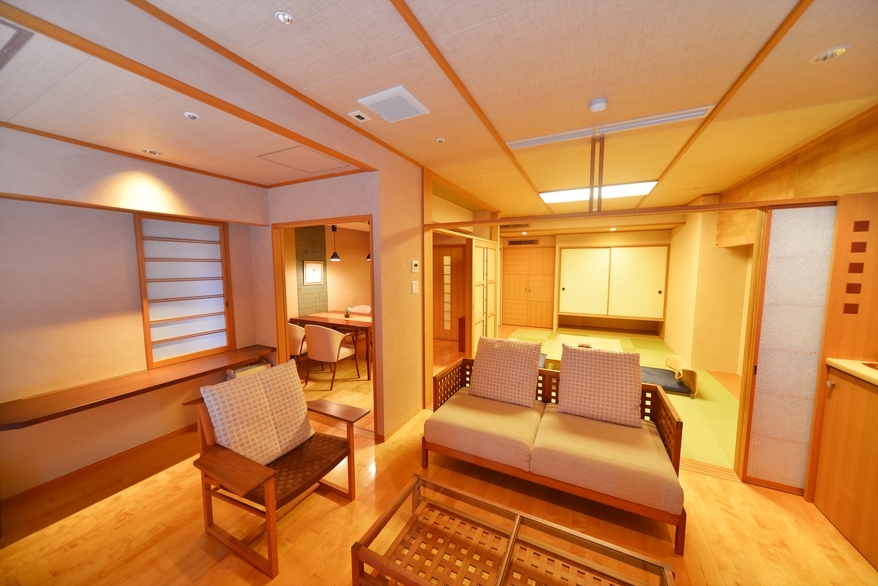 【半露天風呂付き客室「武蔵野」】【御食事処・思いのまま】結婚記念日や特別な日の思い出作りに♪