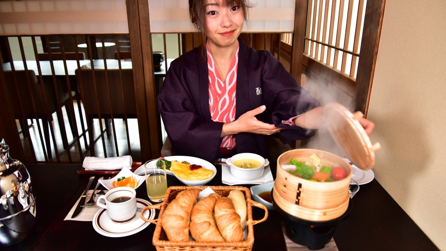 選べる朝食・洋食の一例