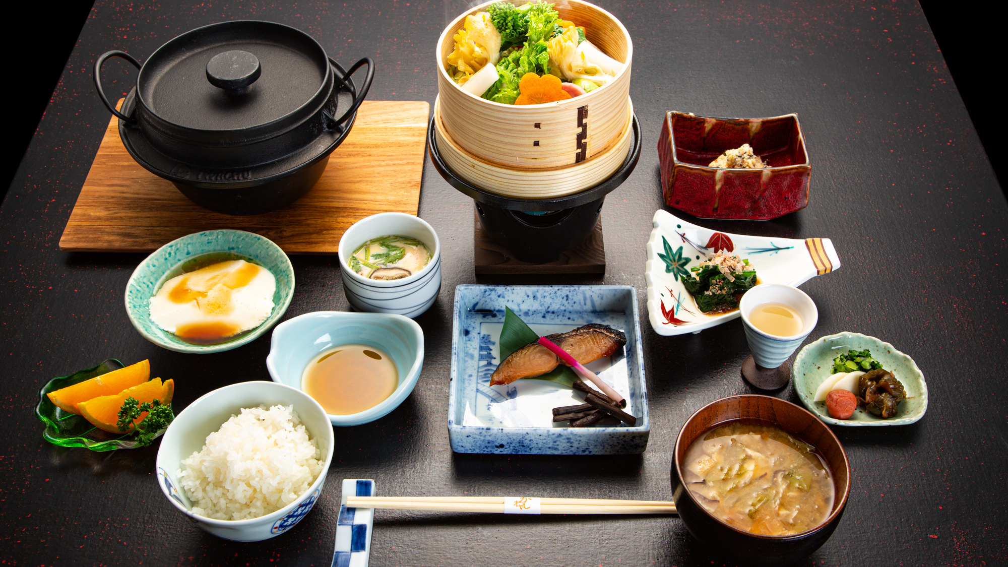 選べる朝食・和食の一例