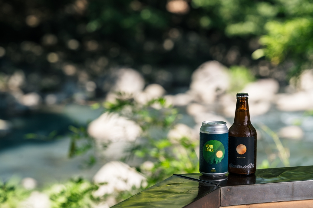 ＜川景テラスで乾杯＞箱根のクラフトビール付き！渓流を眺めながら贅沢ステイプラン