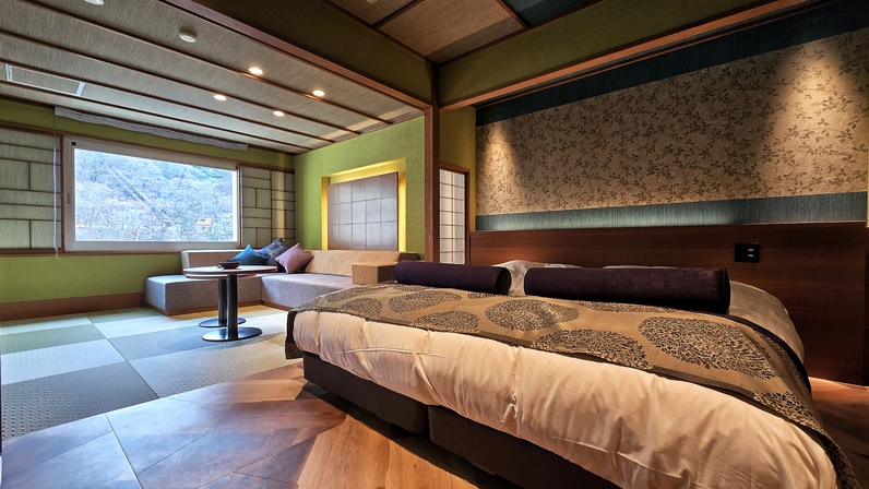 【2025年冬リニューアル】コンフォート「憩」 ダブルベッドルーム 一例