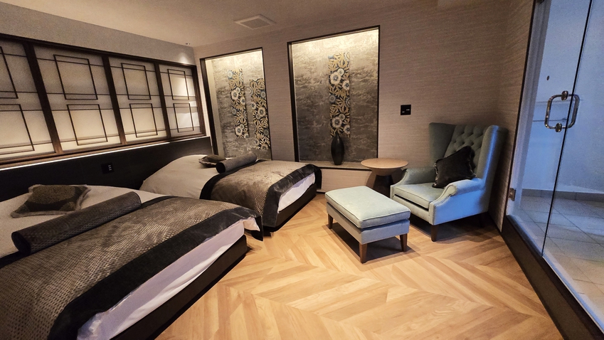 【2025年冬リニューアル】オリエンタルスウィート ツインベッドルーム 一例