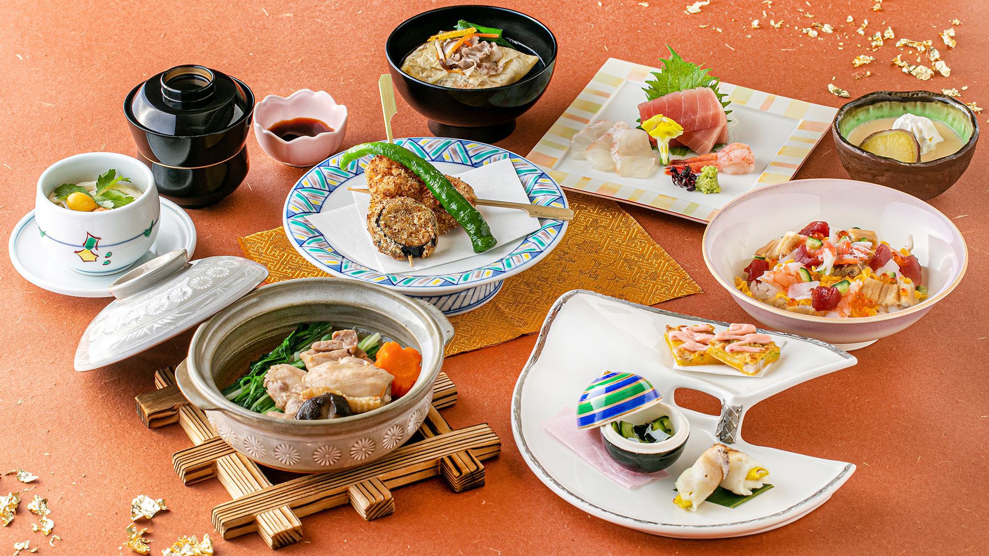 選べる夕食と朝食ブッフェ付きステイプラン(夕朝食付き)