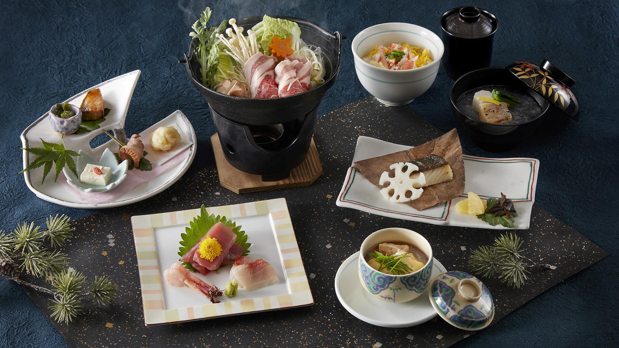 【むさし野】冬灯ミニ会席