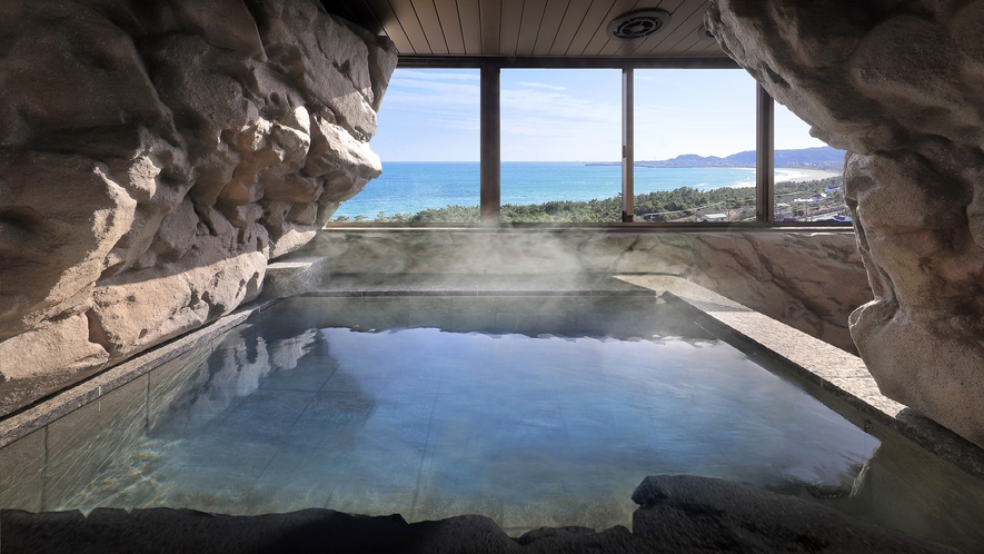 6階貸切風呂【流幻rugen】幻想的な洞窟の中に湛えられた癒しの湯