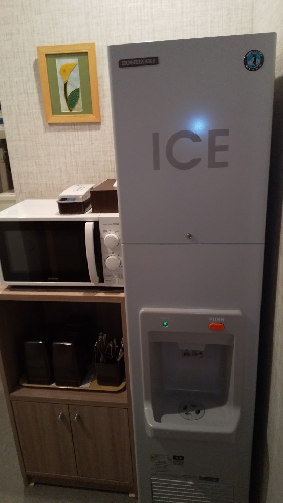 製氷機, 電子レンジ