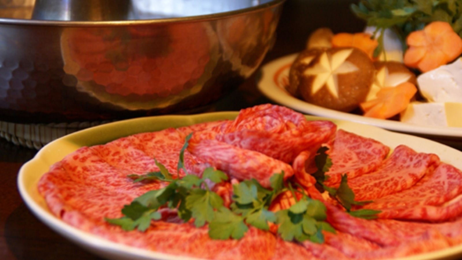 【A5等級飛騨牛会席】ステーキorしゃぶしゃぶを楽しむ