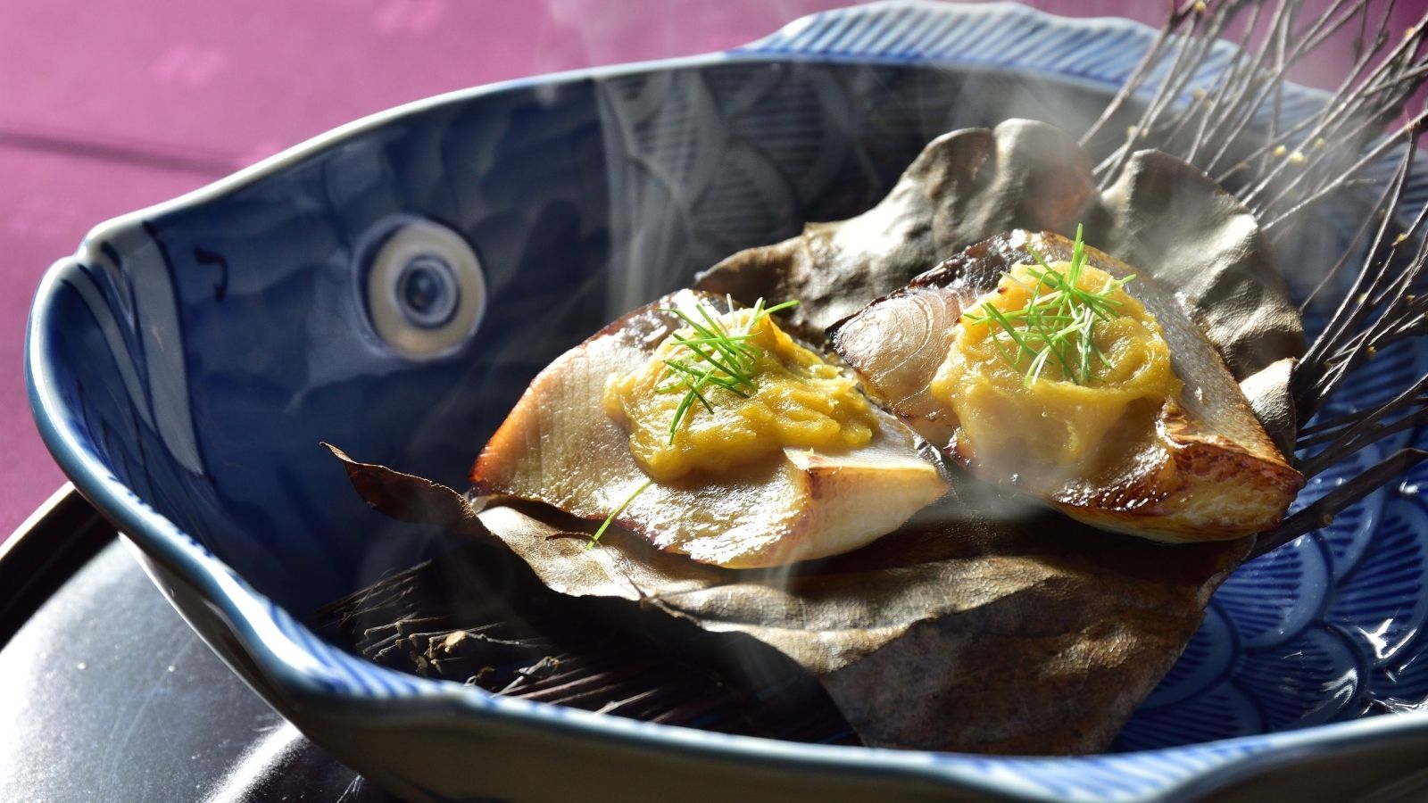焼き魚の味噌添え