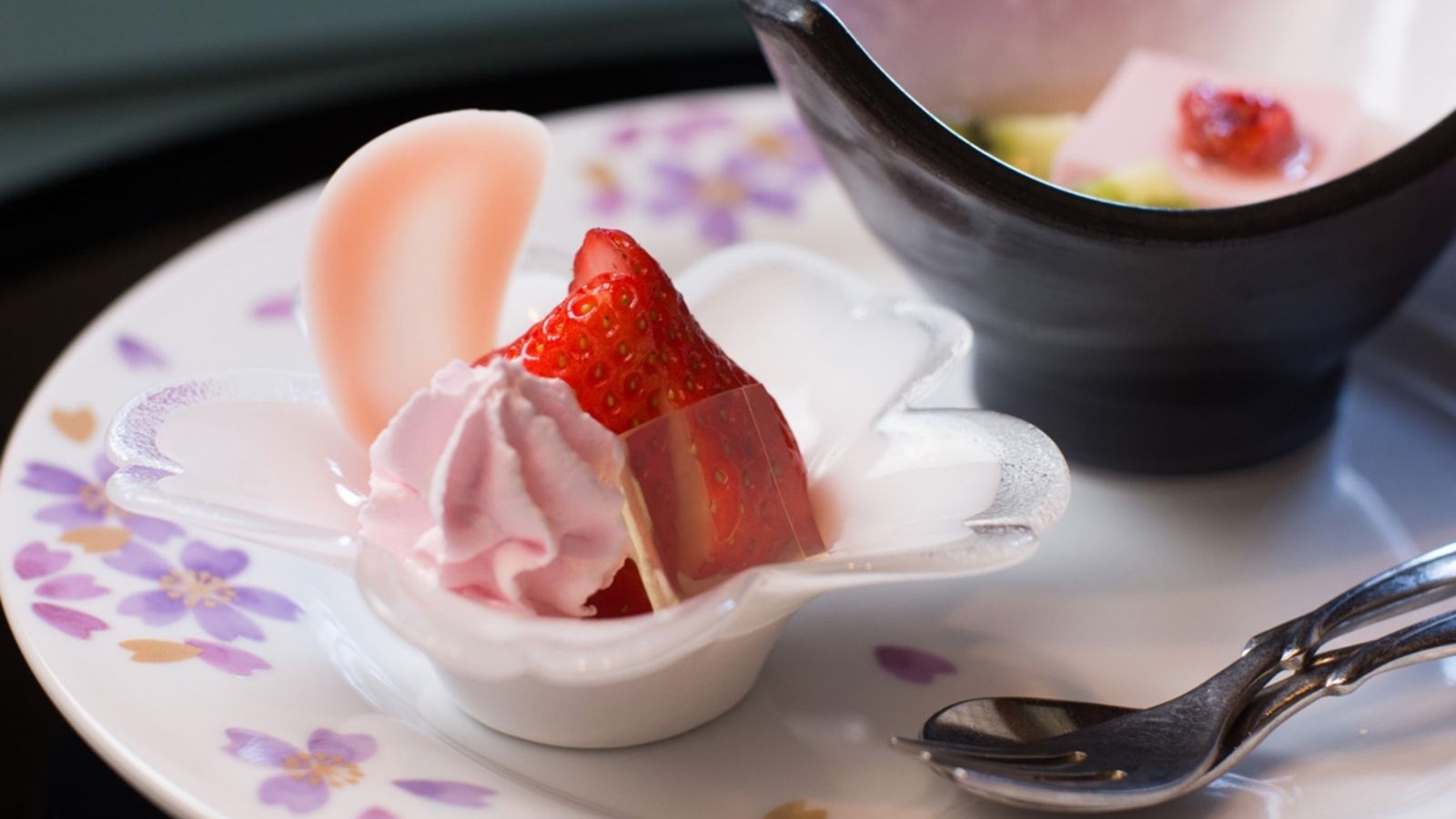 春のデザートの一例