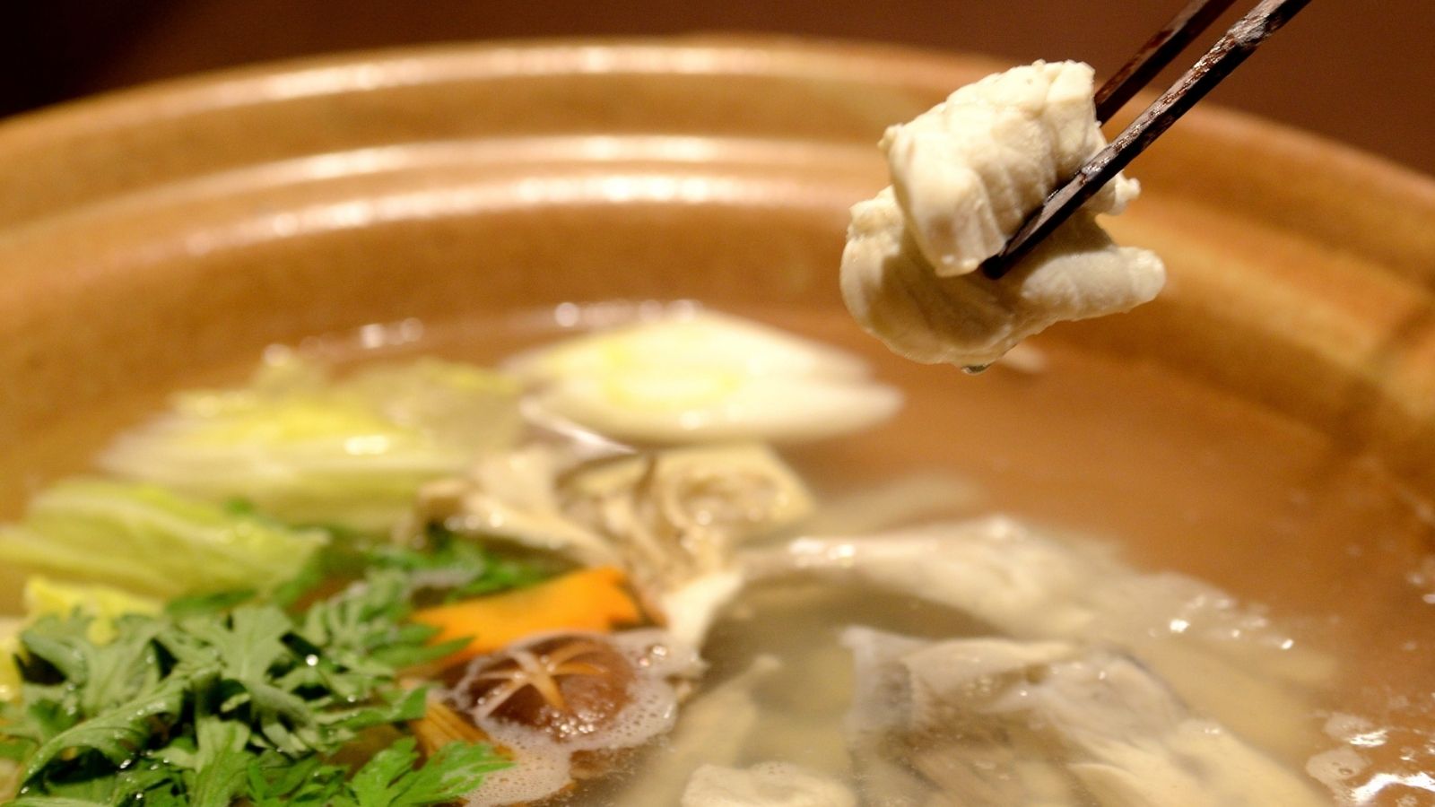 飛騨とらふぐ鍋の一例