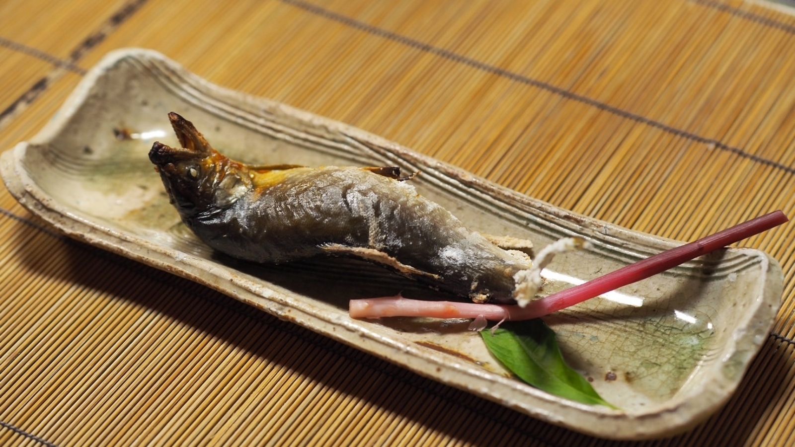 鮎の塩焼き
